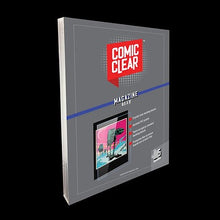 Load image into Gallery viewer, Comic Clear Magazine Clear Backing Boards - pack of 5s