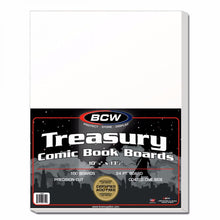 Load image into Gallery viewer, BCW Treasury Sized Resealable Bags and Boards (10s)