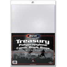 Load image into Gallery viewer, BCW Treasury Sized Resealable Bags and Boards (10s)
