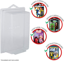 Load image into Gallery viewer, Evoretro 3.75in Star Wars / G.I. Joe Carded Protector (2s) - acid free / UV resistant