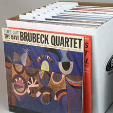 Load image into Gallery viewer, BCW 33 RPM (12'') Vinyl Box and 3 Dividers Bundle