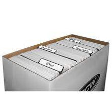 Load image into Gallery viewer, BCW Tall Comic Dividers- Black (Pack of 3s)