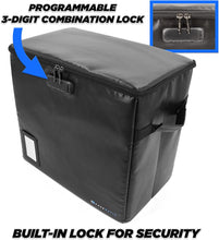 Load image into Gallery viewer, Fire Resistant Padded Graded Comic Box with Lock