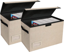 Load image into Gallery viewer, Foldable Heavy Duty Comic Short Box with Lid (Moldproof and Moistureproof)