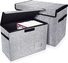 Load image into Gallery viewer, Foldable Heavy Duty Comic Short Box with Lid (Moldproof and Moistureproof)