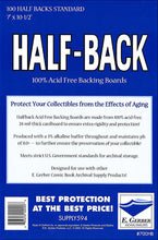 Load image into Gallery viewer, SOLD OUT! E Gerber Standard Mylites 2 + Half Backs (100s)