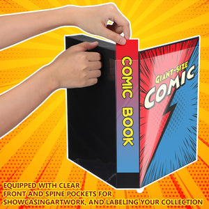 Comic Book Stor-Folio (Carry 15-20 comic books everywhere!)