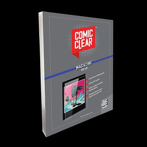 Comic Clear Magazine Clear Backing Boards - pack of 5s