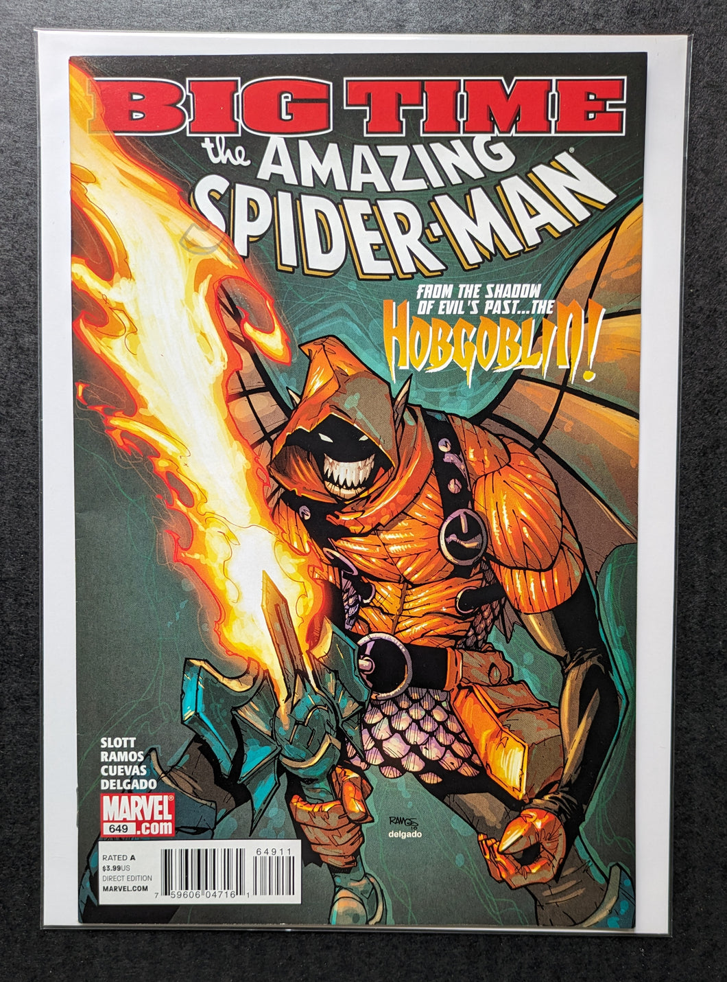 Amazing Spider-Man 649 (2011) 1st new Hobgoblin