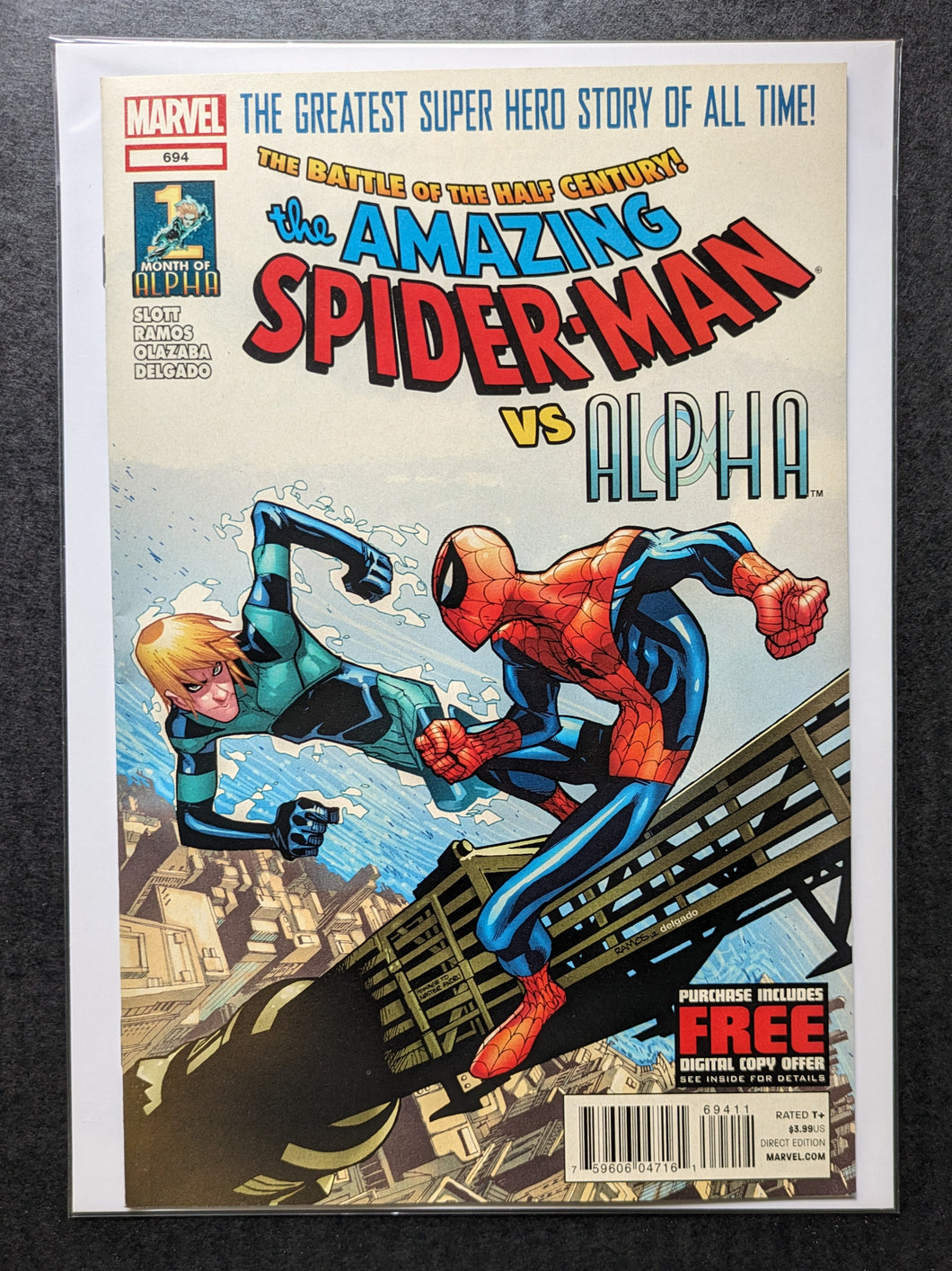 Amazing Spider-Man 694 (2012) Alpha