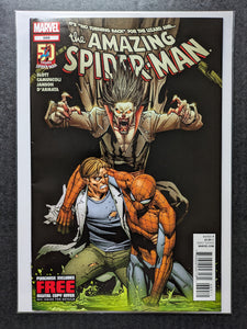 Amazing Spider-Man 689 (2012) The Lizard / Morbius