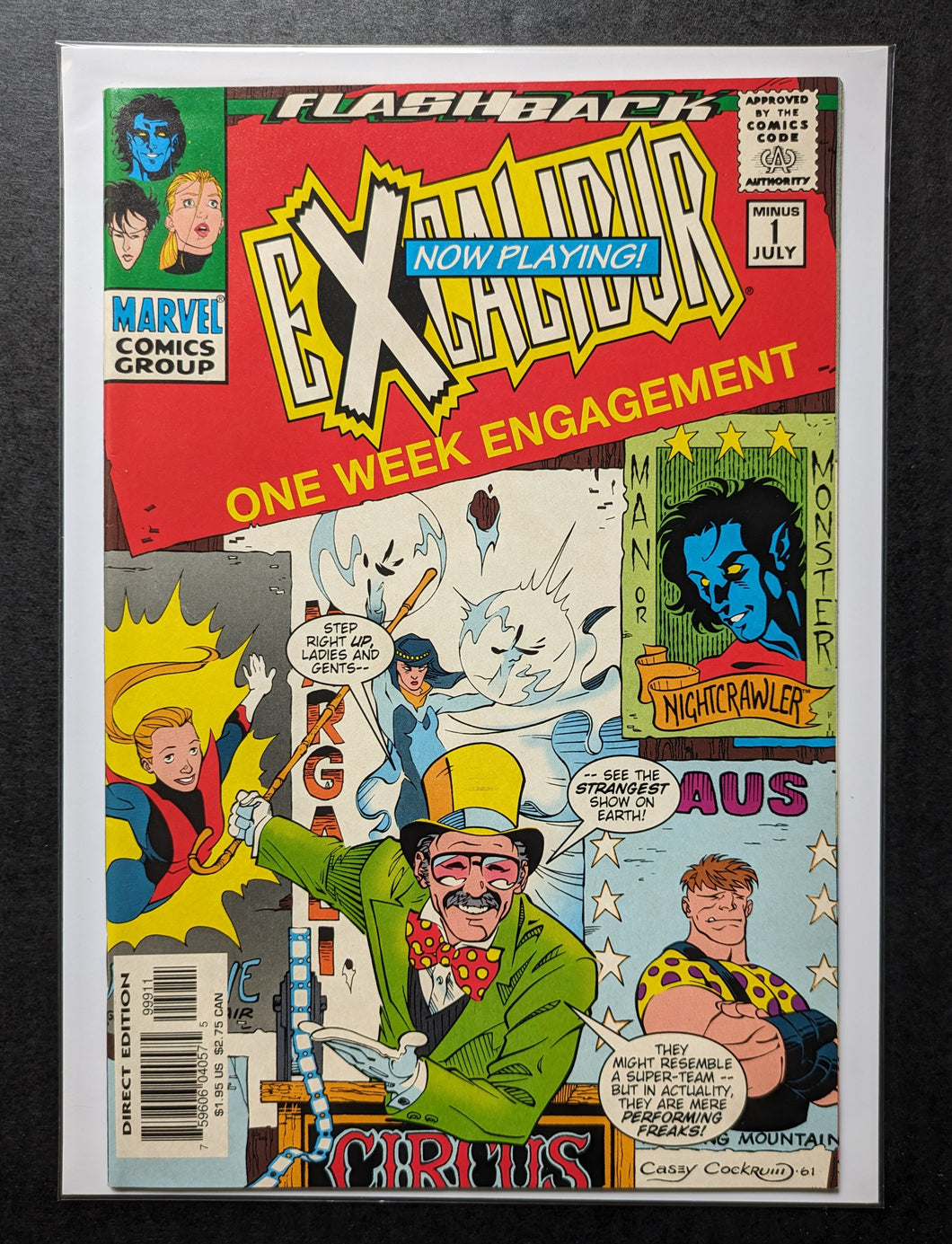 Excalibur -1 (1997) Homage cover