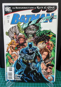 Batman 670 2nd Print Variant (2007) Resurrection of Ra's al Ghul