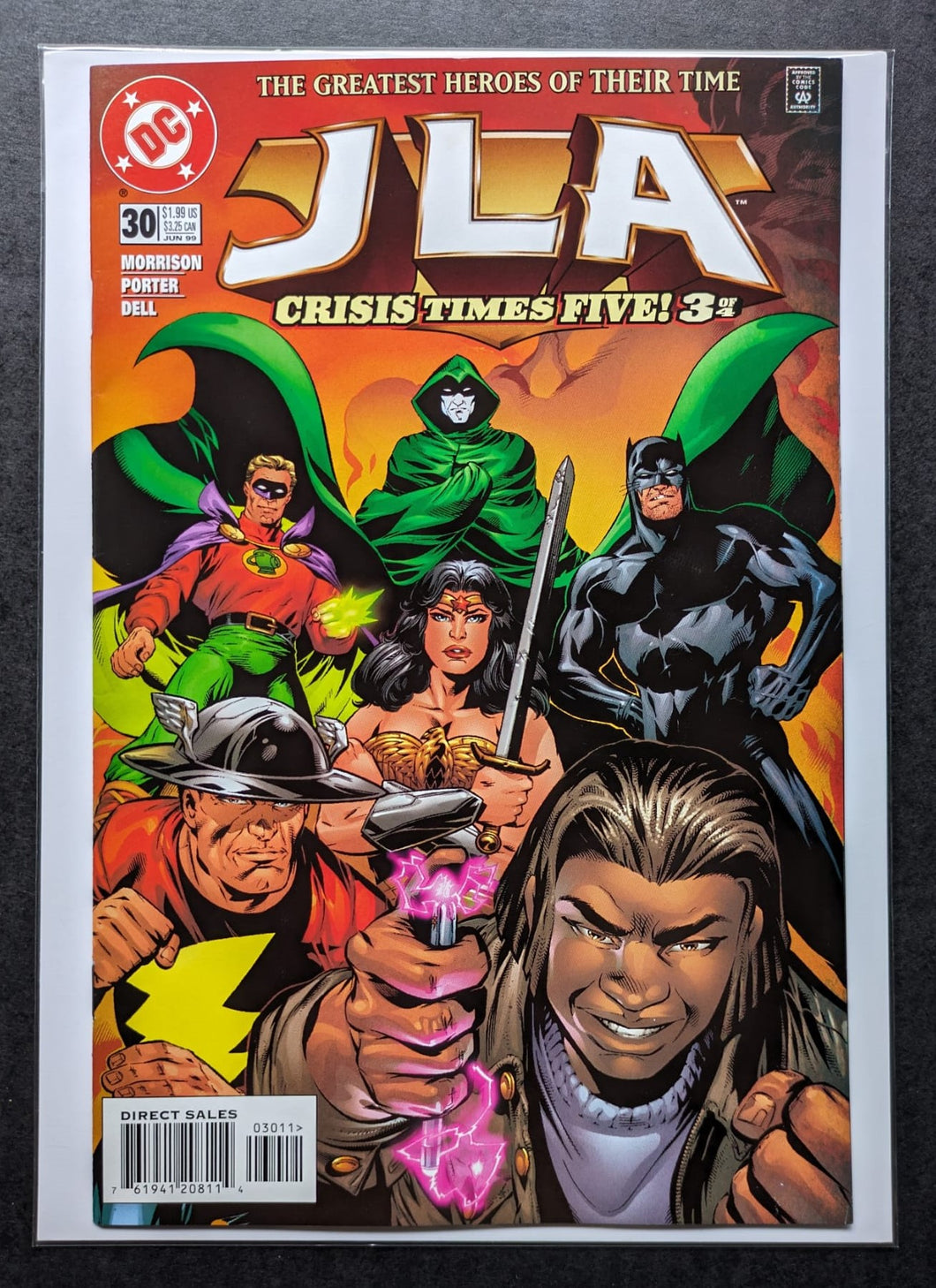 JLA 30 (1999) Crisis Times Five