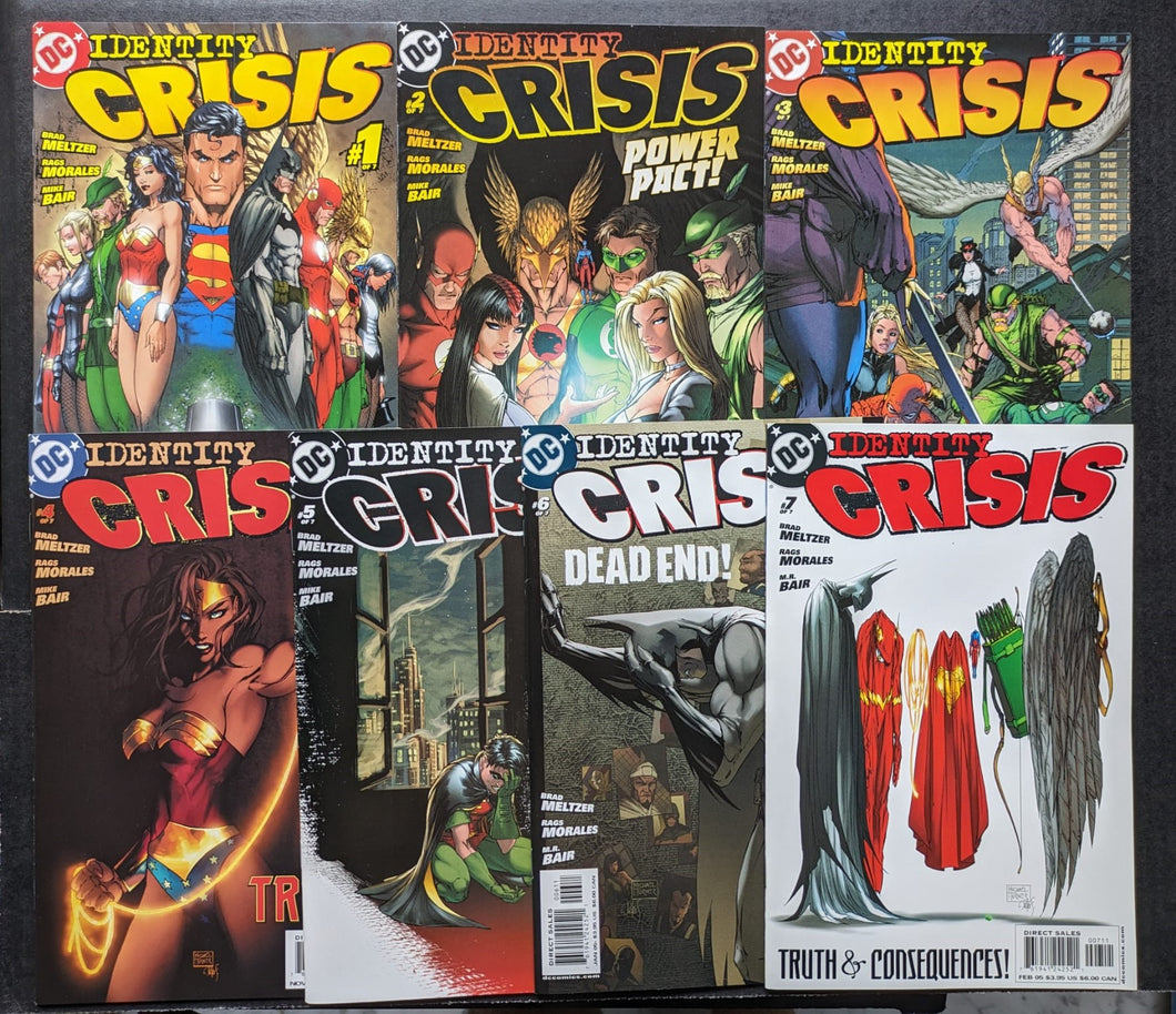 Identity Crisis 1-7 complete (2004)