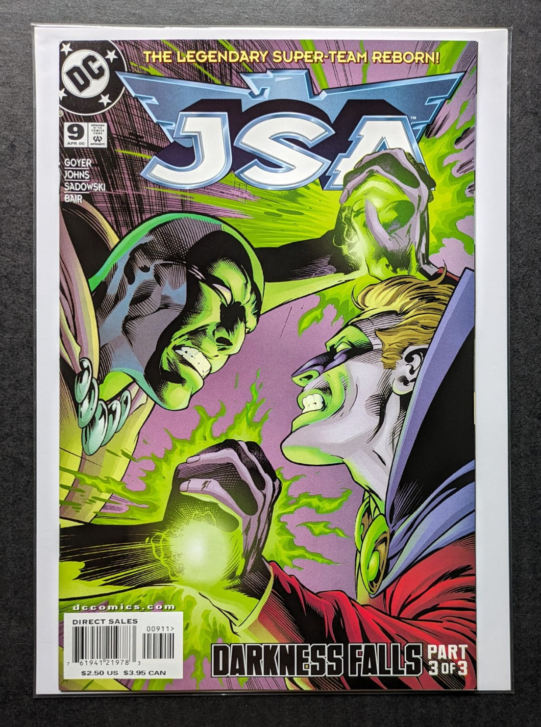 JSA 9 (2000) Darkness Falls