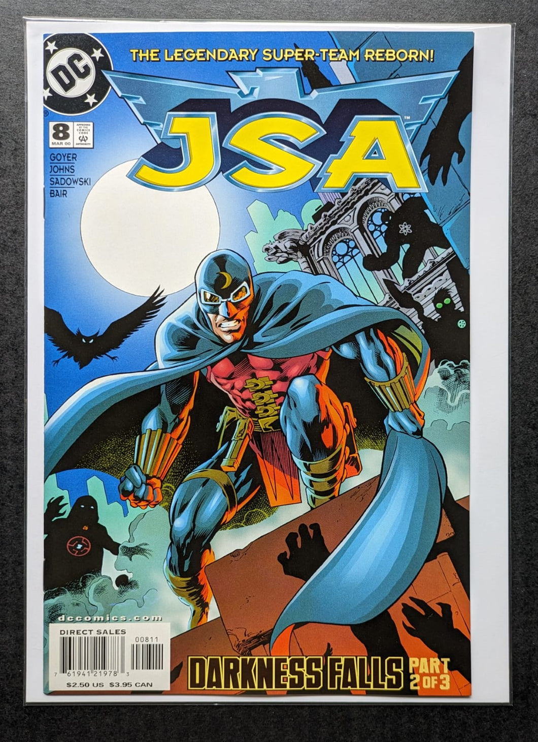 JSA 8 (2000) Darkness Falls