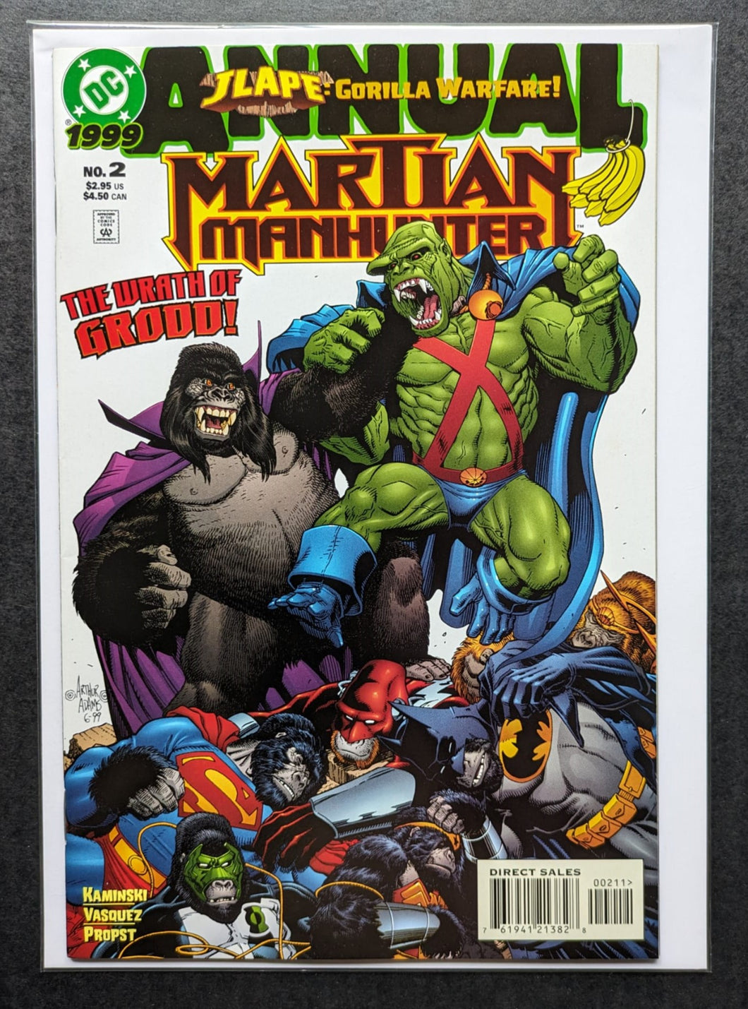 Martian Manhunter Annual 2 (1999) JLApe