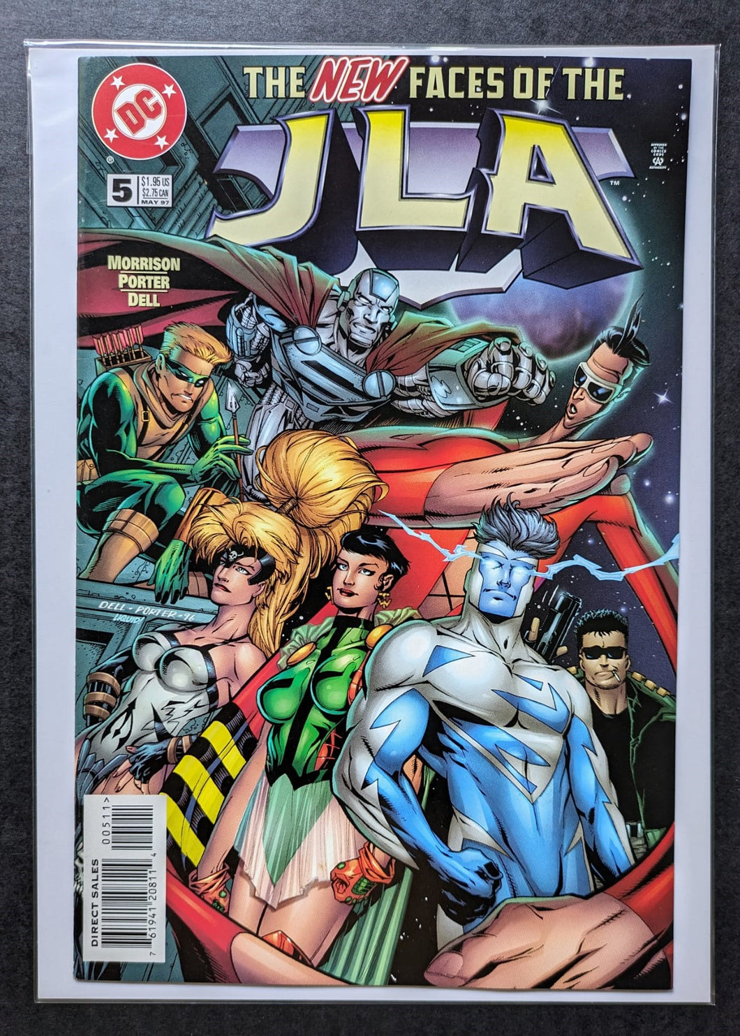 JLA 5 (1997) Tomorrow Woman