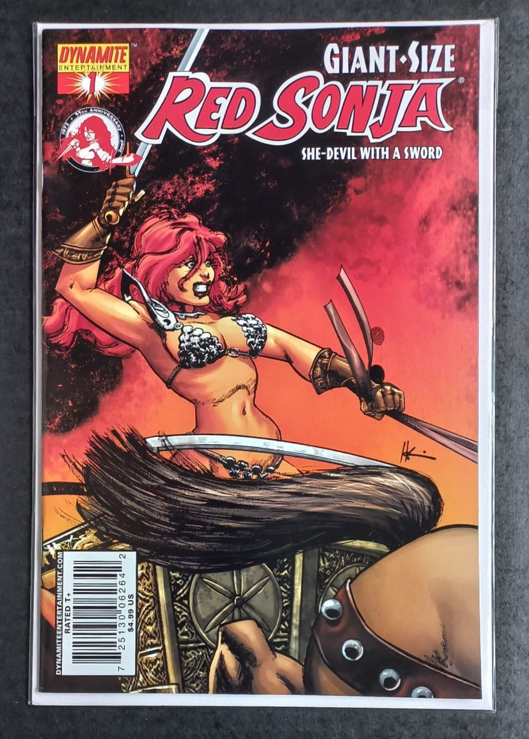 Giant-Size Red Sonja 1 Mel Rubi Variant (2007)