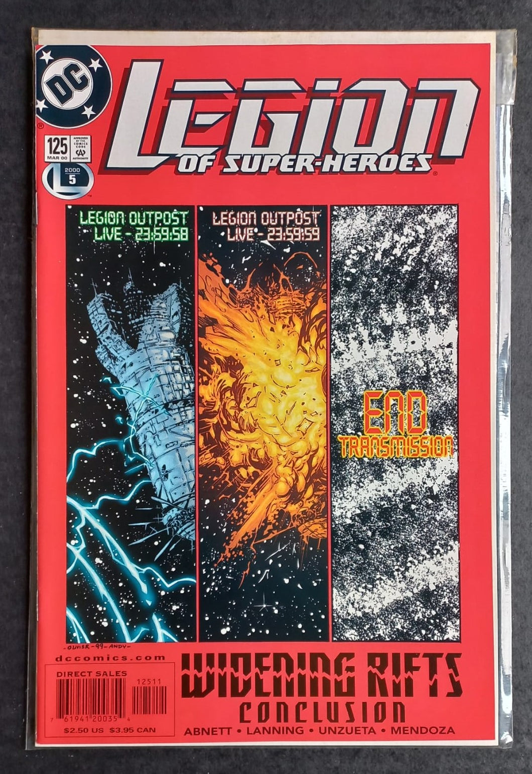 Legion of Super-Heroes 125 (2000) Widening Rifts