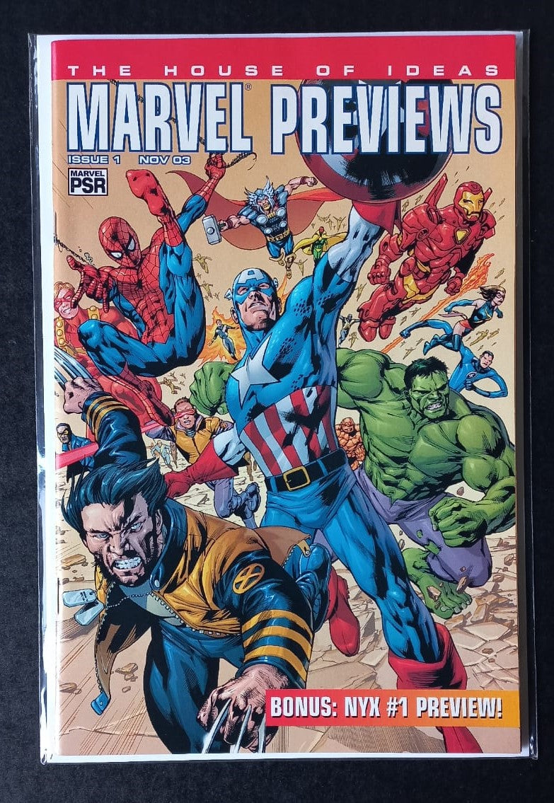 Marvel Previews 1 (2003) NYX / Mystique