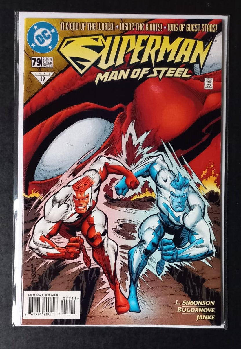 Superman: Man of Steel 79 (1998) Superman Red / Superman Blue