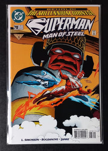 Superman: Man of Steel 78 (1998) Superman Red / Superman Blue