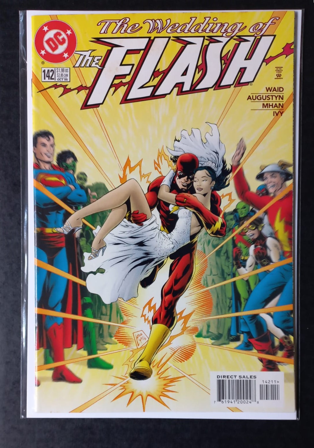 Flash 142 (1998) Wally marries Linda Park