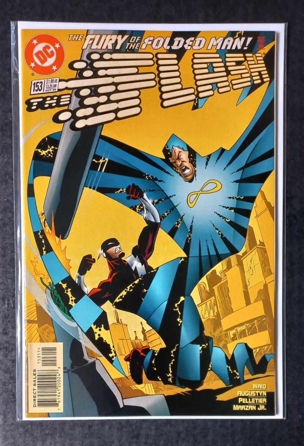 Flash 153 (1999) 1st app Folded Man