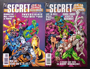 DC Universe Heroes and Villains Secret Files & Origins OSs (1999)