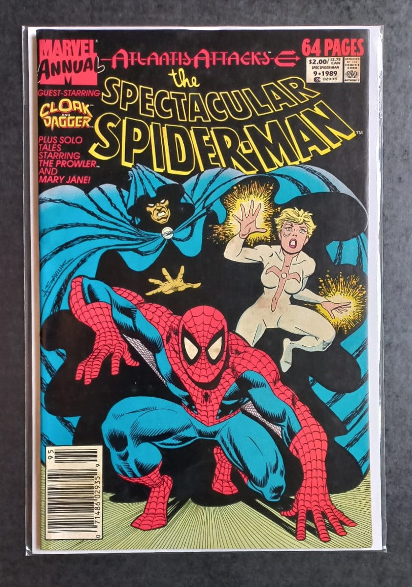 Spectacular Spider-Man Annual 9 (1989) Atlantis Attacks