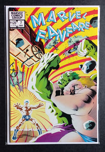 Marvel Fanfare 7 (1983) Hulk vs Blob and Unus