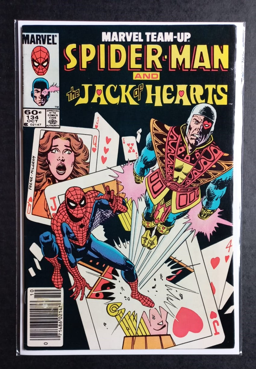 Marvel Team-Up 134 (1983) Jack of Hearts