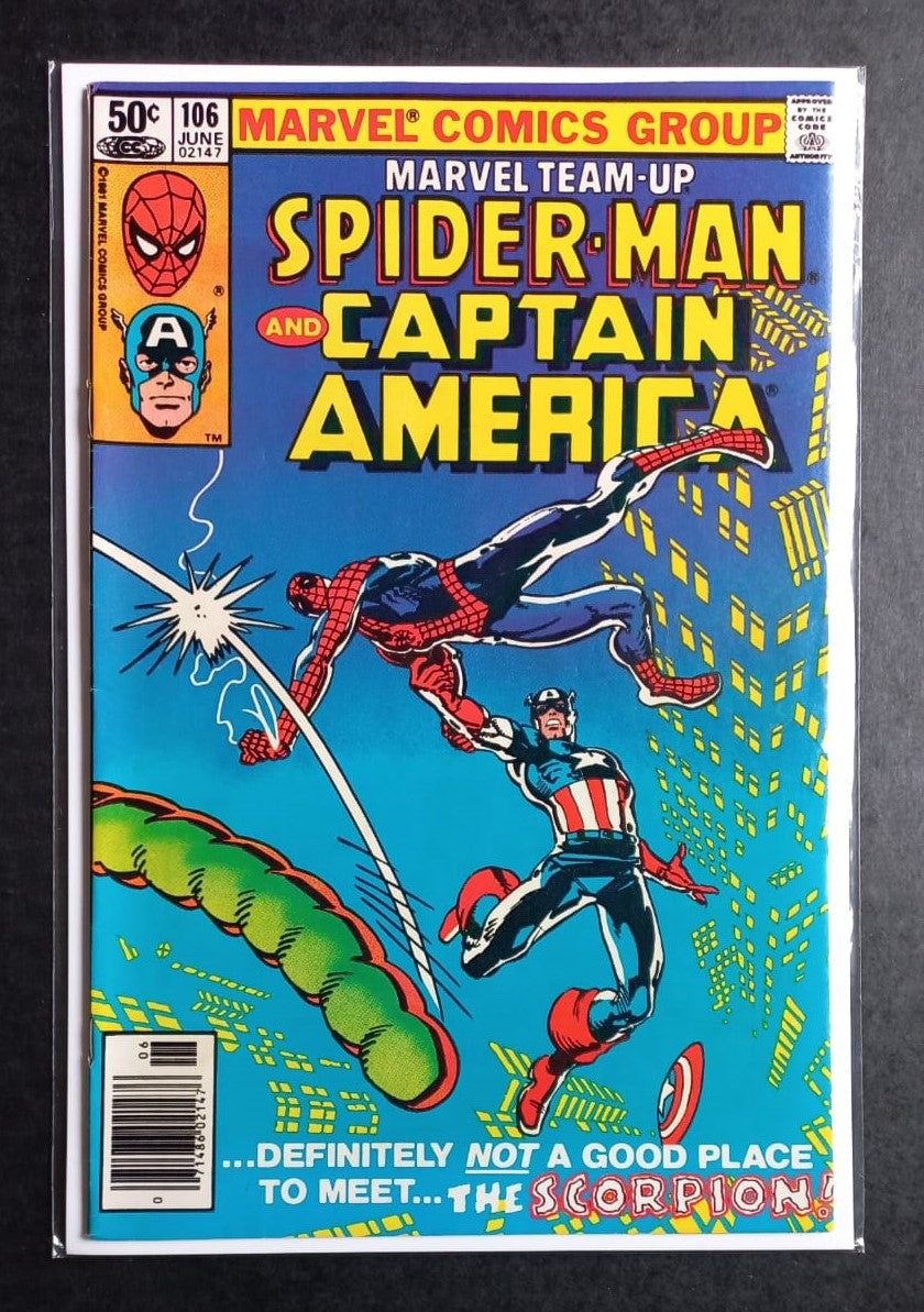 Marvel Team-Up 106 (1981) Captain America