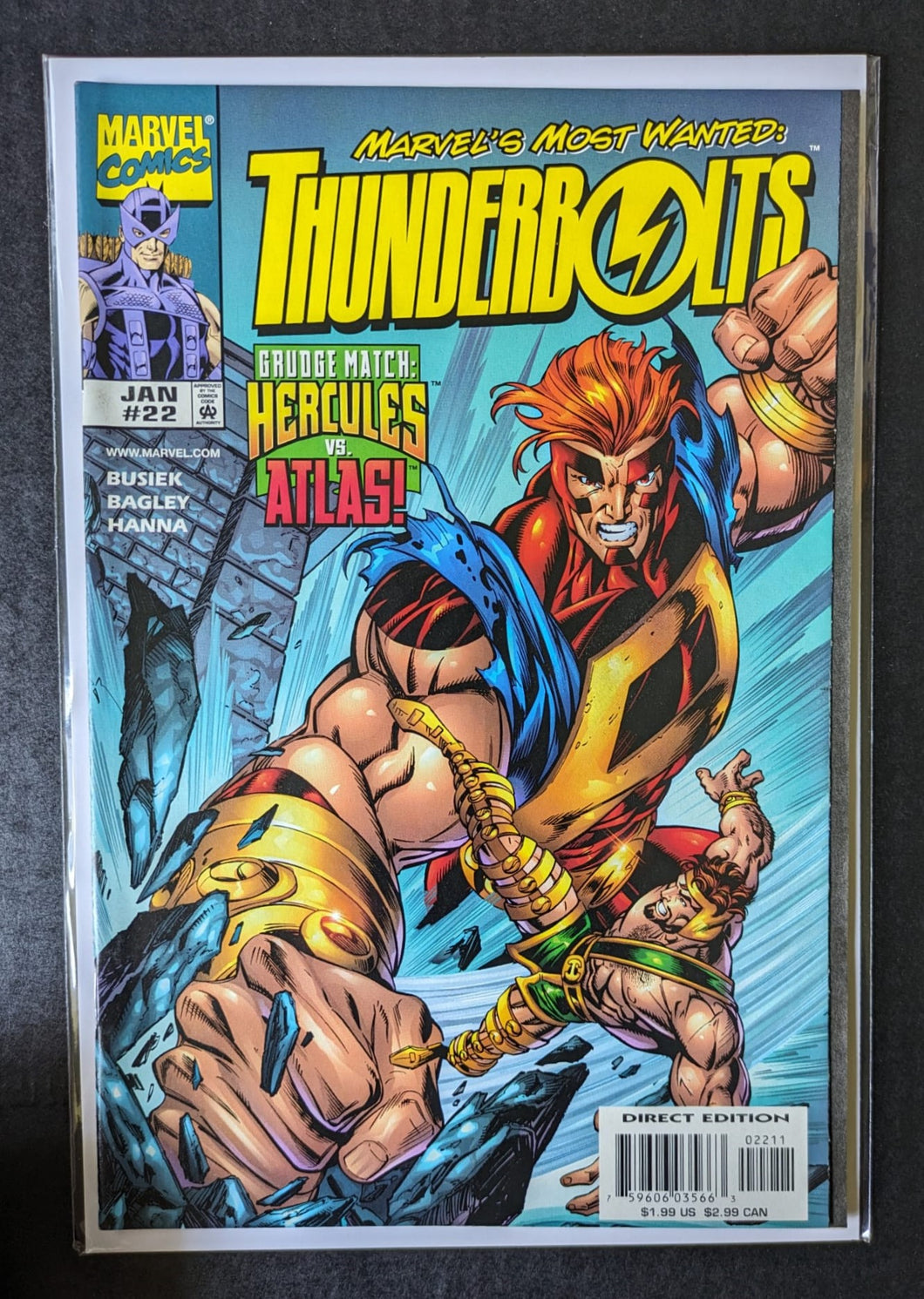 Thunderbolts 22 (1999) Hercules