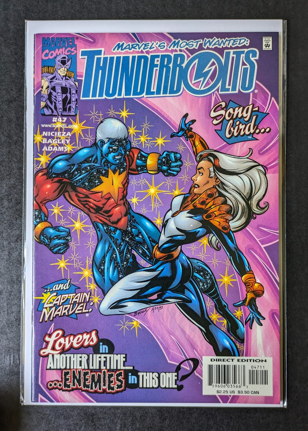 Thunderbolts 47 (2001) Captain Marvel