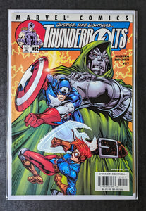 Thunderbolts 52 (2001) Captain America / Rikki Barnes / Doctor Doom