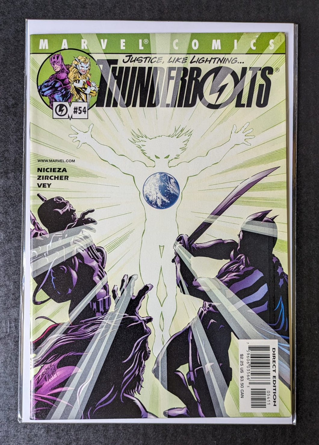 Thunderbolts 54 (2001) Captain America