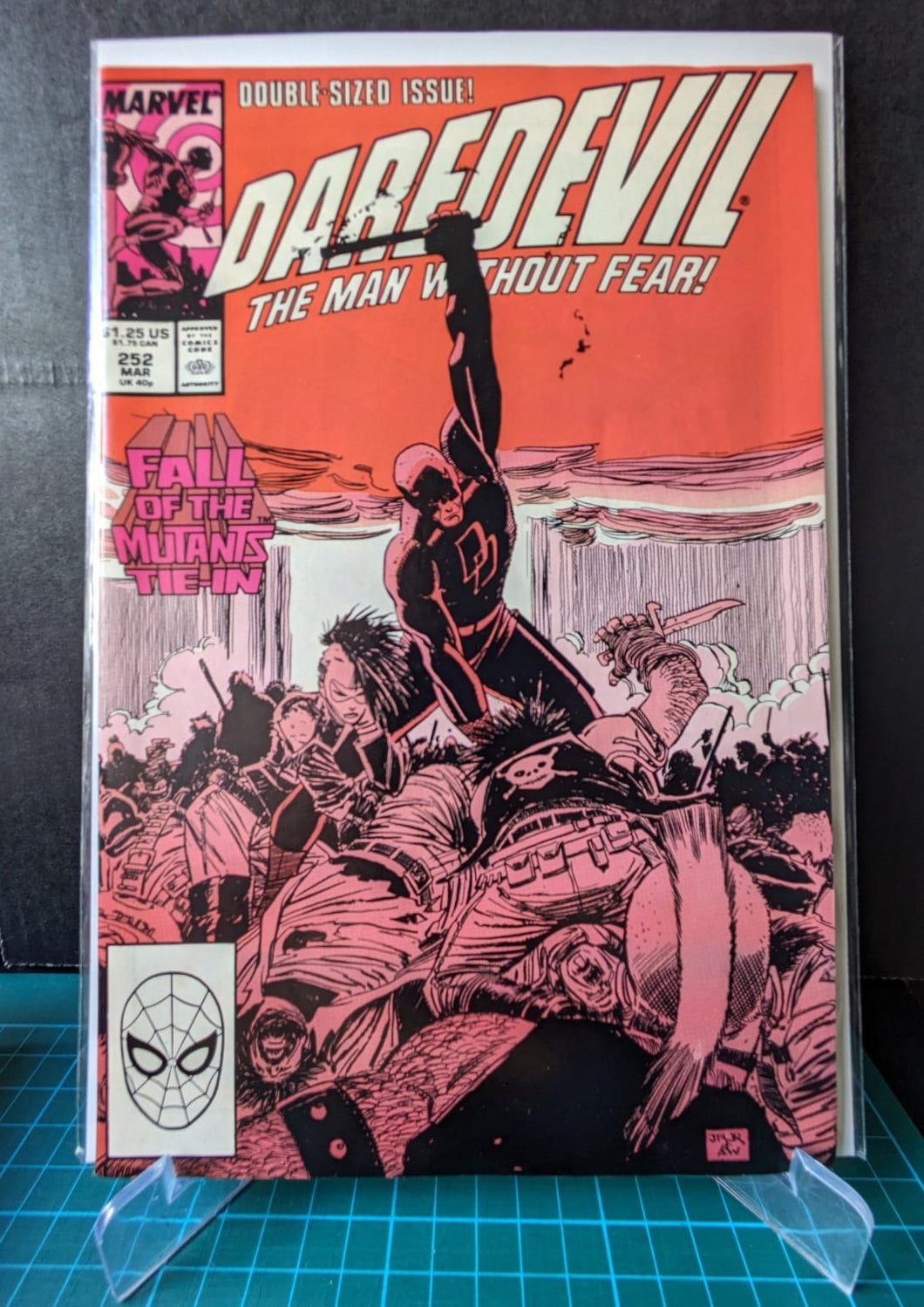 Daredevil 252 (1988) Fall of Mutants