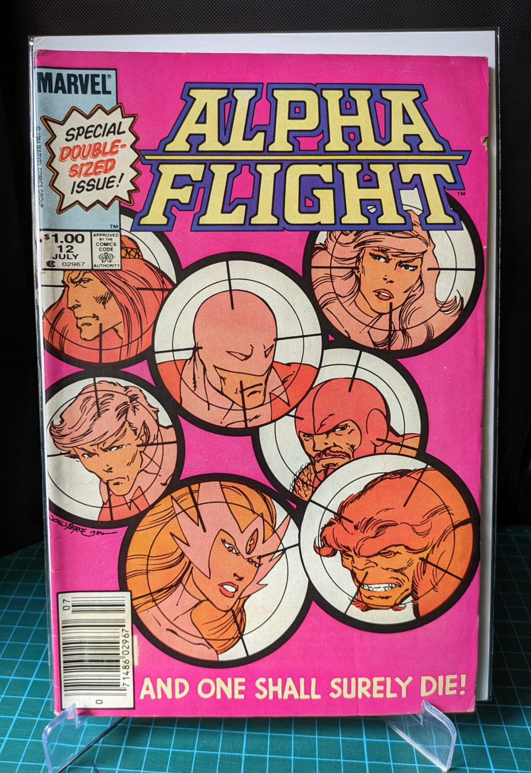 Alpha Flight 12 (1984) Death of Guardian