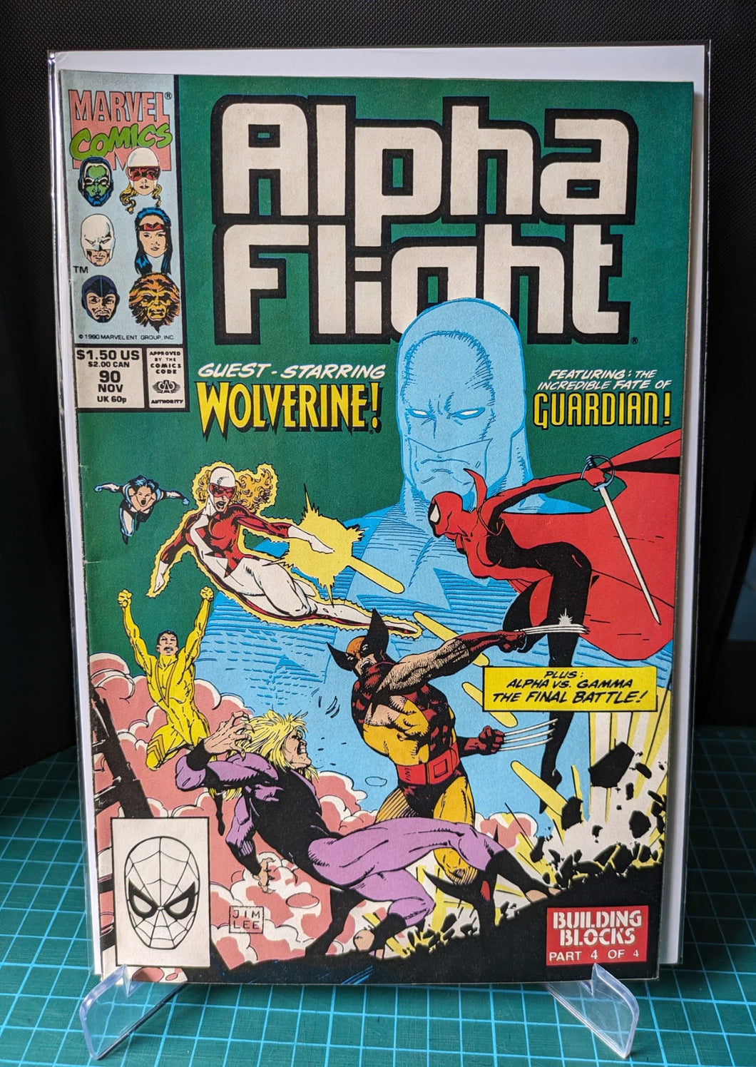 Alpha Flight 90 (1990) New Guardian