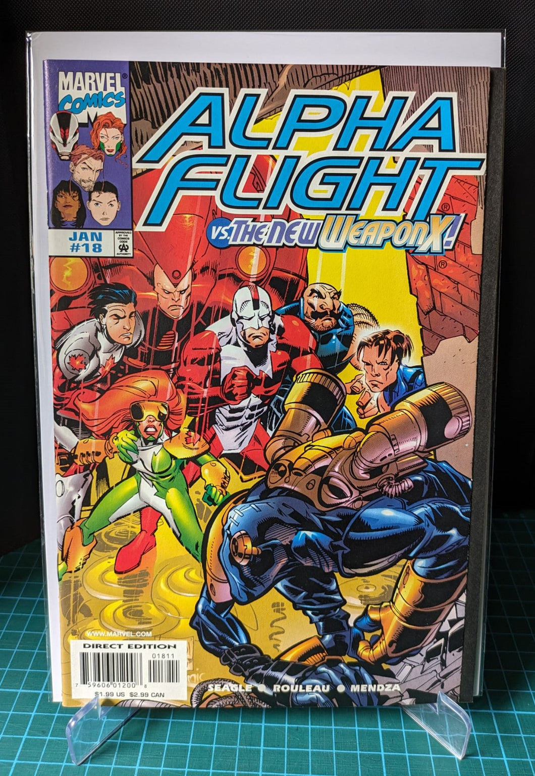 Alpha Flight 18 (1999) Weapon X