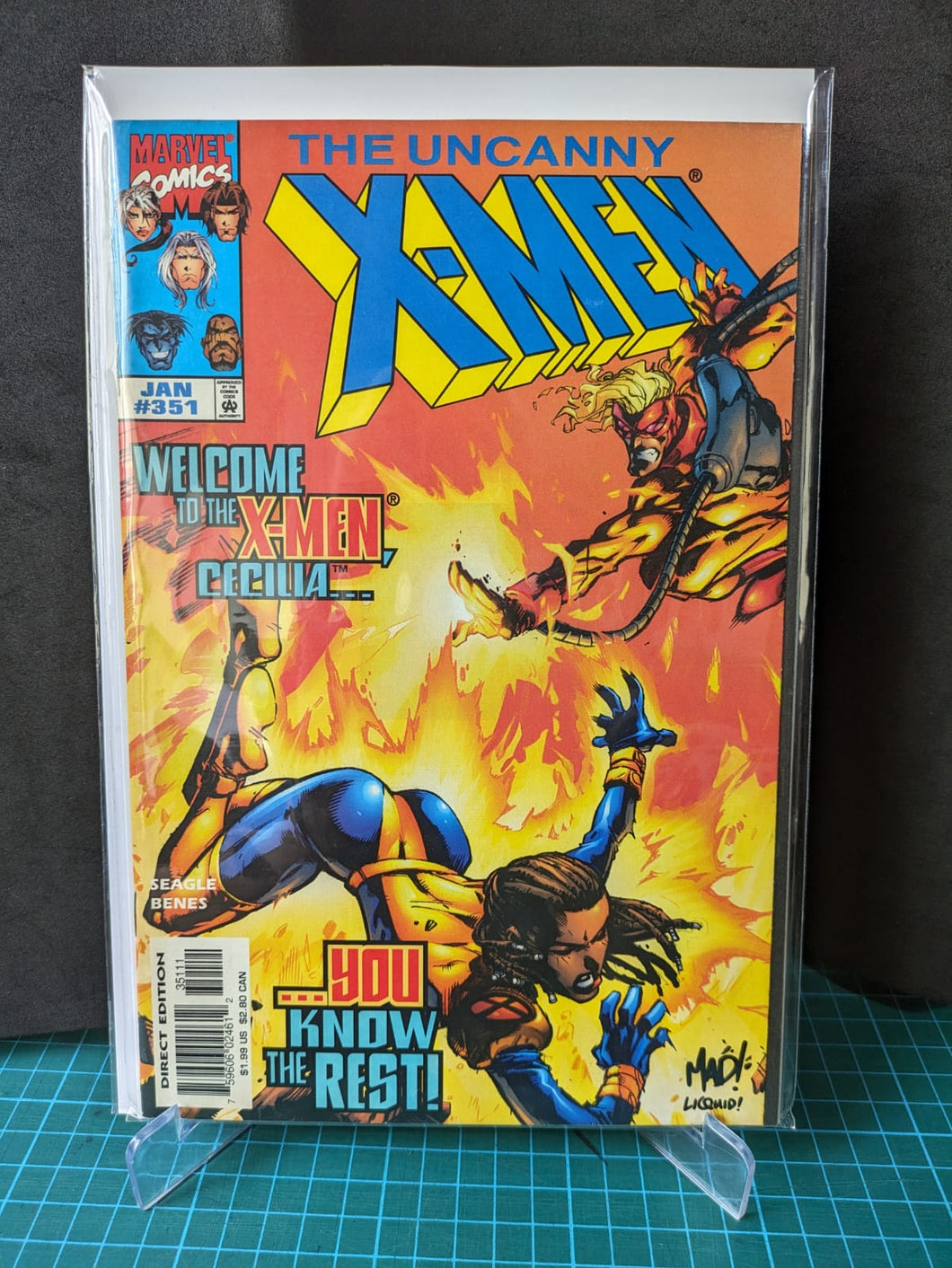 Uncanny X-Men 351 (1998) Joe Mad