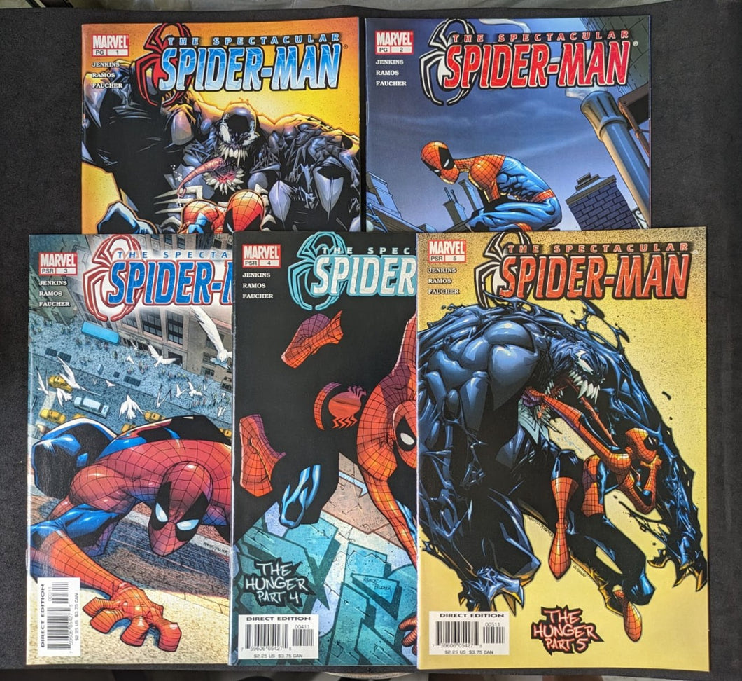 Spectacular Spider-Man 1-5 (2003) The Hunger arc