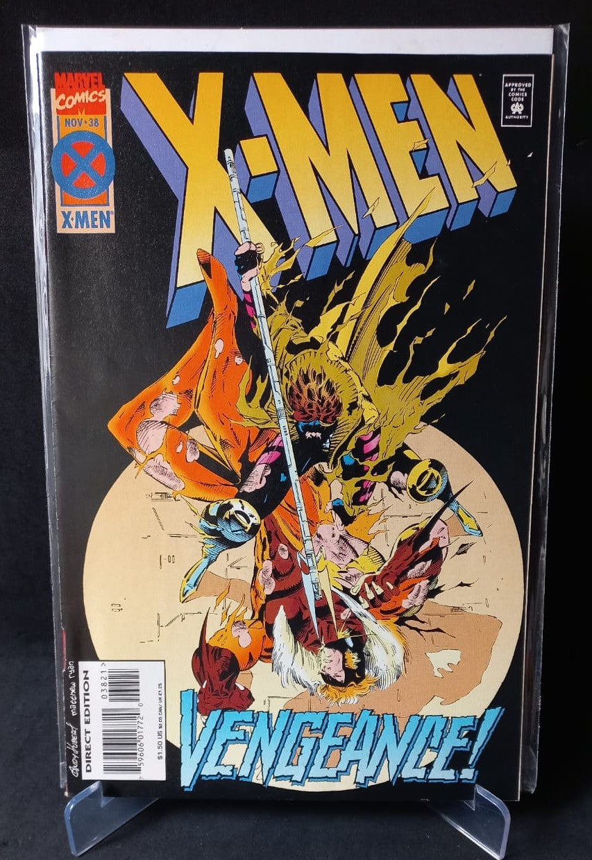 X-Men 38 (1994) Gambit vs Sabretooth