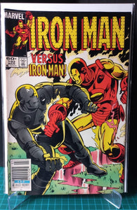Iron Man 192 (1985) James Rhodes vs Tony Stark
