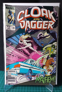 Cloak & Dagger 5 (1986) 1st app Mayhem