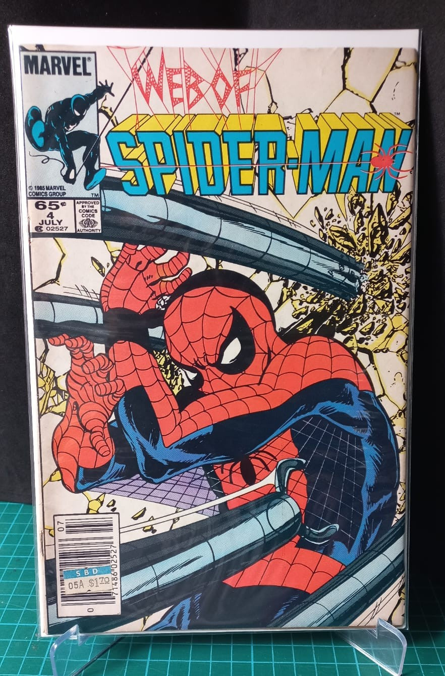Web of Spider-Man 4 (1985)