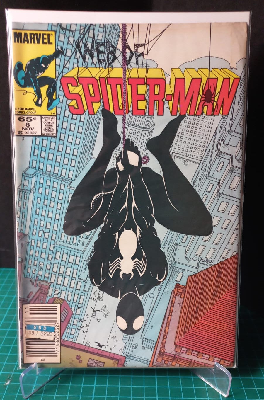 Web of Spider-Man 8 (1985) Controversial issue!